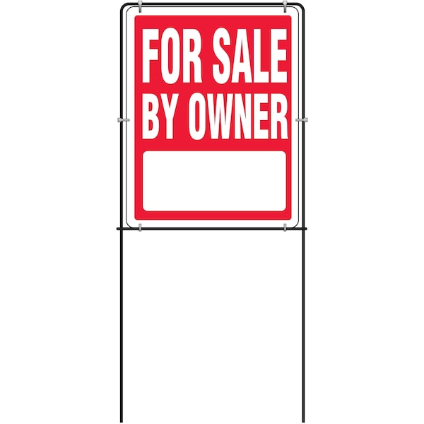 Hy-Ko 14X18In For Sale By Owner Sign With Frame 14" x 18", 3PK, A50012 A50012 - main